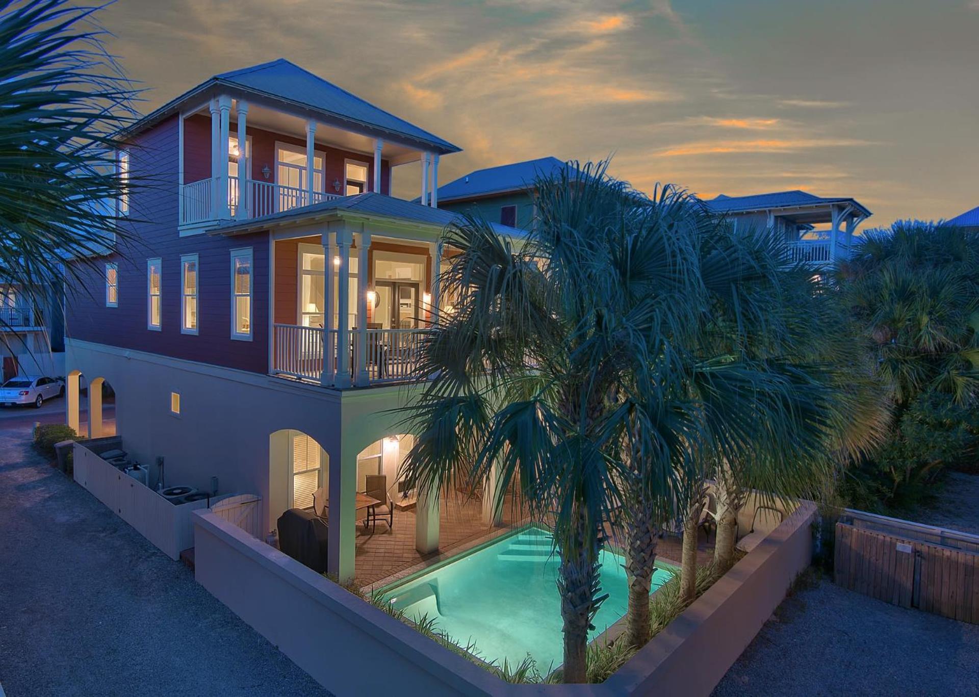 Beach House With Heated Pool 100 Steps From Beach Villa Panama City Beach Exterior photo