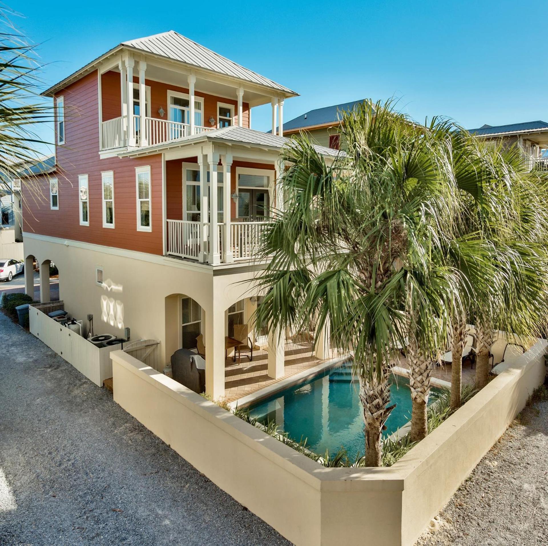 Beach House With Heated Pool 100 Steps From Beach Villa Panama City Beach Exterior photo